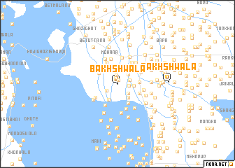 map of Bakhshwāla