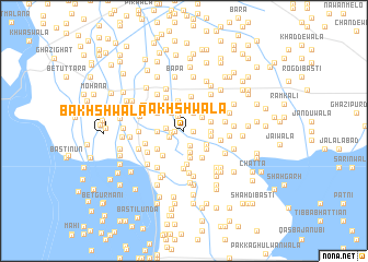 map of Bakhshwāla