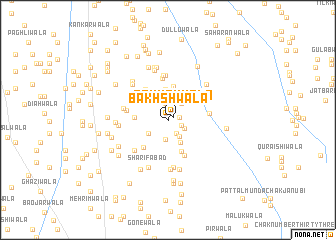 map of Bakhshwāla