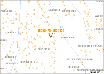 map of Bakhshwāla