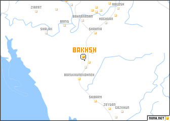 map of Bakhsh