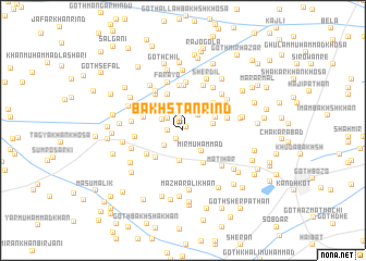 map of Bakhstan Rind