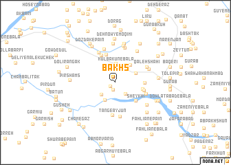 map of Bakhs