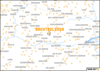 map of Bakht Bulanda