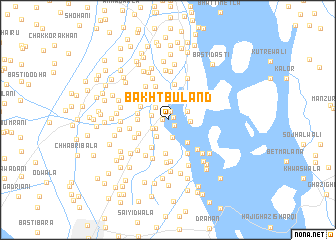 map of Bakht Buland