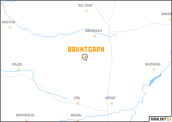 map of Bakhtgarh