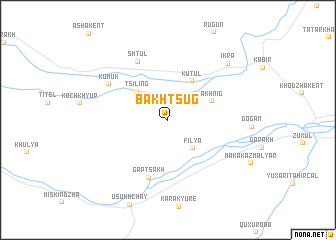 map of Bakhtsug