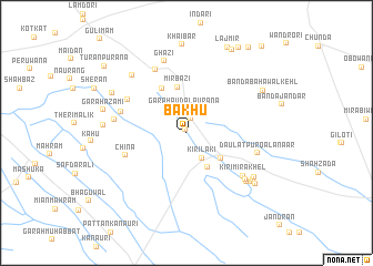 map of Bakhu