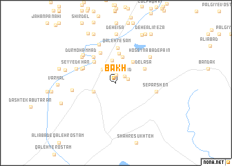 map of Bakh