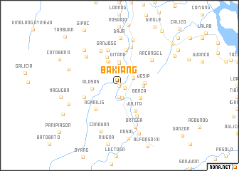 map of Bakiang