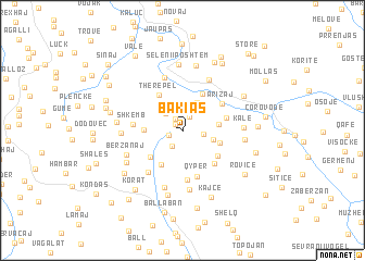 map of Bakias