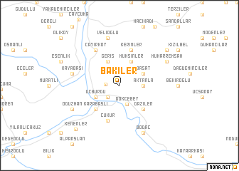 map of Bakiler