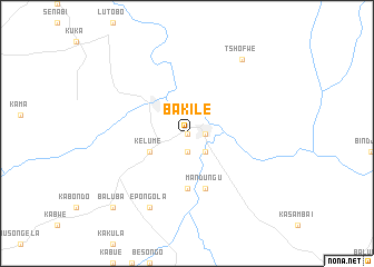 map of Bakile