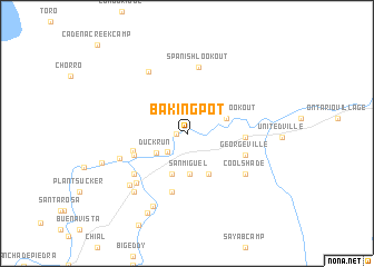 map of Baking Pot