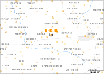 map of Bakino