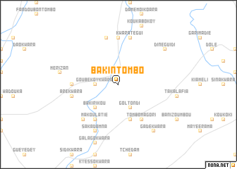 map of Bakin Tombo