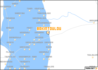 map of Bakin Toulou