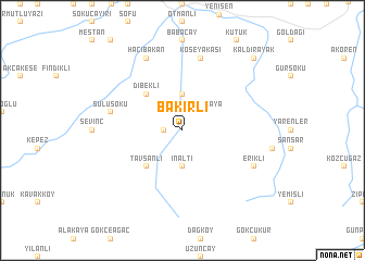 map of Bakırlı