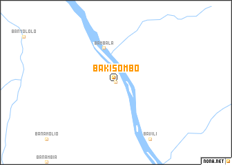 map of Bakisombo