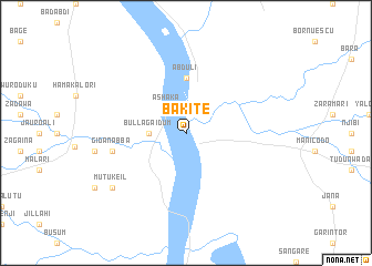 map of Bakite