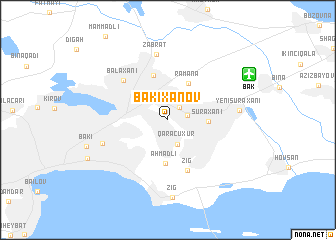 map of Bakıxanov