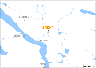 map of Bakka