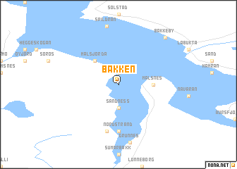 map of Bakken