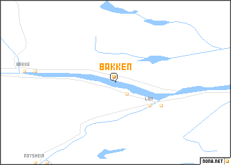 map of Bakken