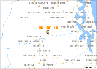 map of Bakkiella