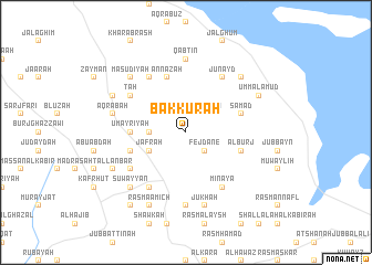 map of Bakkūrah