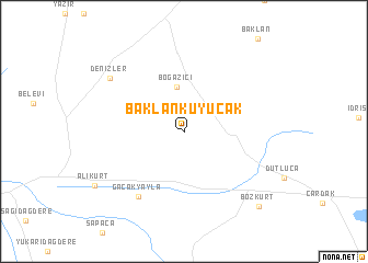 map of Baklankuyucak