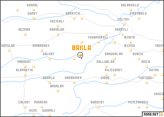 map of Bakla