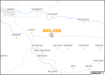 map of Baklushi