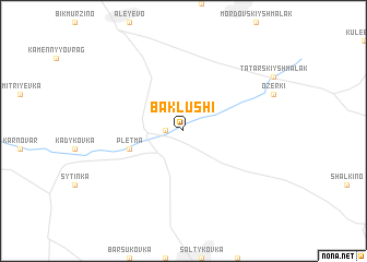 map of Baklushi
