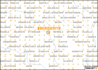 map of Bakmideniya