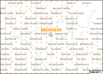 map of Bakmiwewa