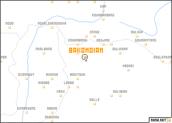 map of Bakomoiam