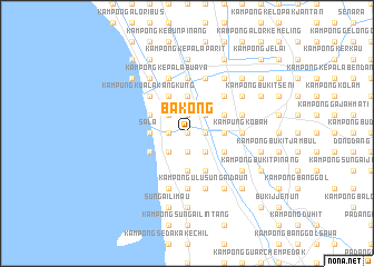 map of Bakong