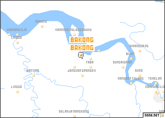 map of Bakong