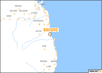 map of Bakong