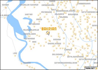 map of Bakriān