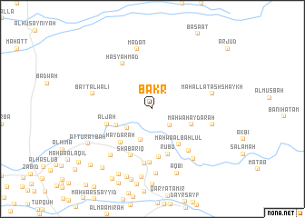 map of Bakr