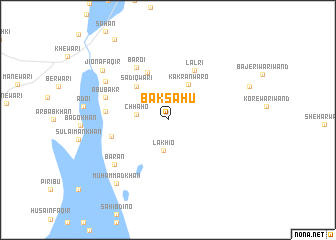 map of Baksāhu