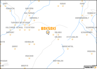 map of Baksaki