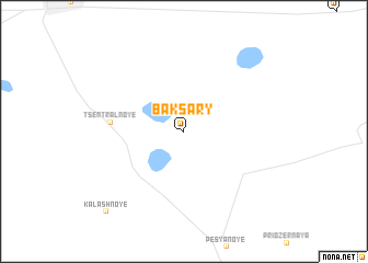 map of Baksary