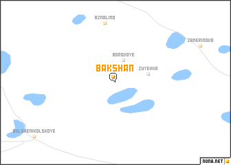 map of Bakshan