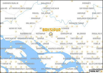 map of Baksipur