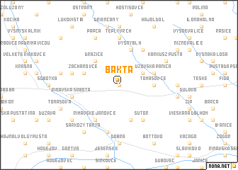 map of Bakta