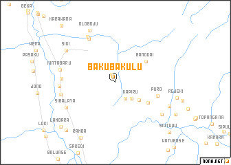 map of Bakubakulu