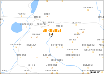 map of Bak Ūbāsī